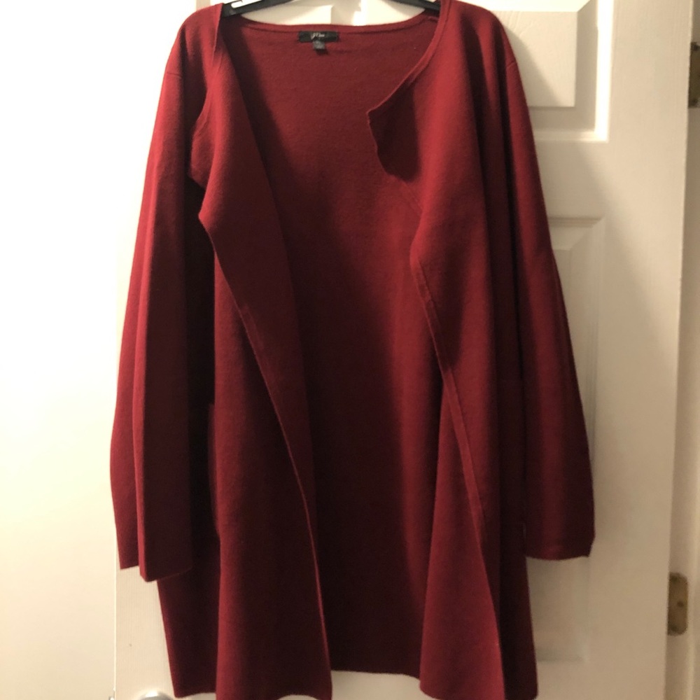 Juliette Collarless Sweater Blazer (NWOT)